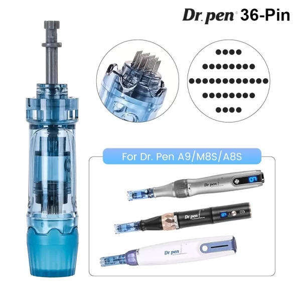 36針・替え用チップ10個セット【Dr. Pen A11, A9, M8S専用ピン】