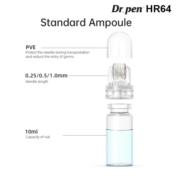Dr. Pen Hydra Roller HR64 0.25mm-1.5mm/10ml