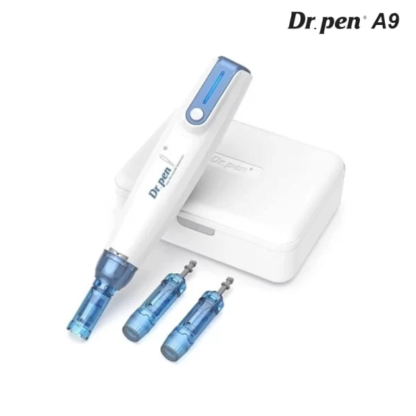 Dr.pen A9 マイクロニードル美容機器 ホワイトケース マイクロニードルチップ2本付き
