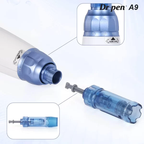 Dr.pen A9 マイクロニードル美容機器 針の深さ調整