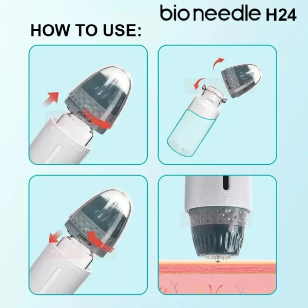 Dr. Pen Bio Needle H24 ダーマスタンプ 使い方