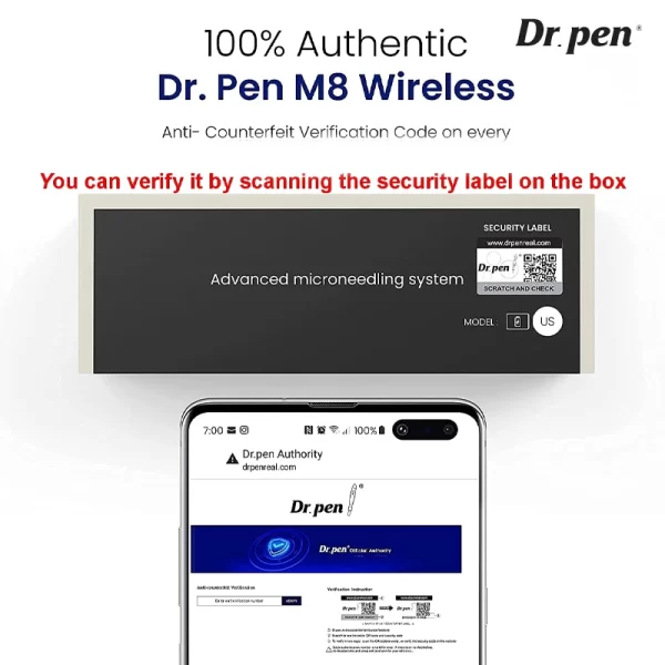 Dr.Pen ドクターペン 真偽の確認方法