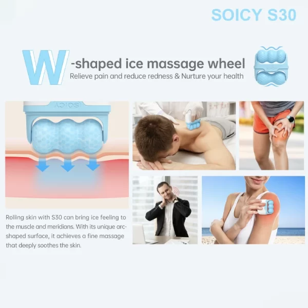 ダーマローラー - ICEローラーS30マッサージ器