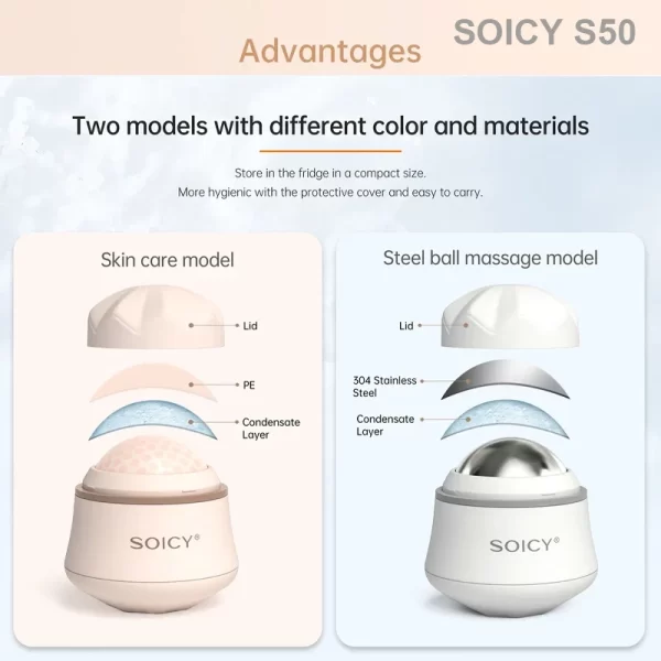 SOICY S50 アイスローラー 各種色・素材